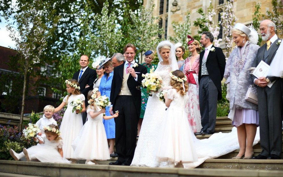 Thomas a Gabriella se brali 18. května 2019 ve Windsoru