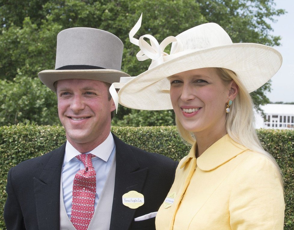 Lady Gabriella Windsor se snoubencem Thomasem Kingstonem.