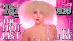 Nahá Lady GaGa: Kluci se bojí mé bisexuality!