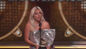 Lady Gaga převzala cenu Grammy