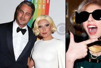 Lady Gaga se zasnoubila: Od přítele dostala obří prsten ve tvaru srdce
