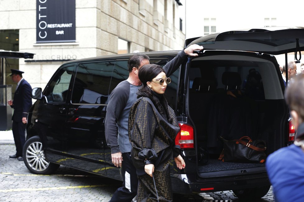 Lady Gaga dorazila do Prahy
