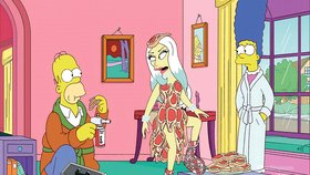 Nejen Homer či Marge. V seriálu Simpsonovi se objevila i Lady Gaga.