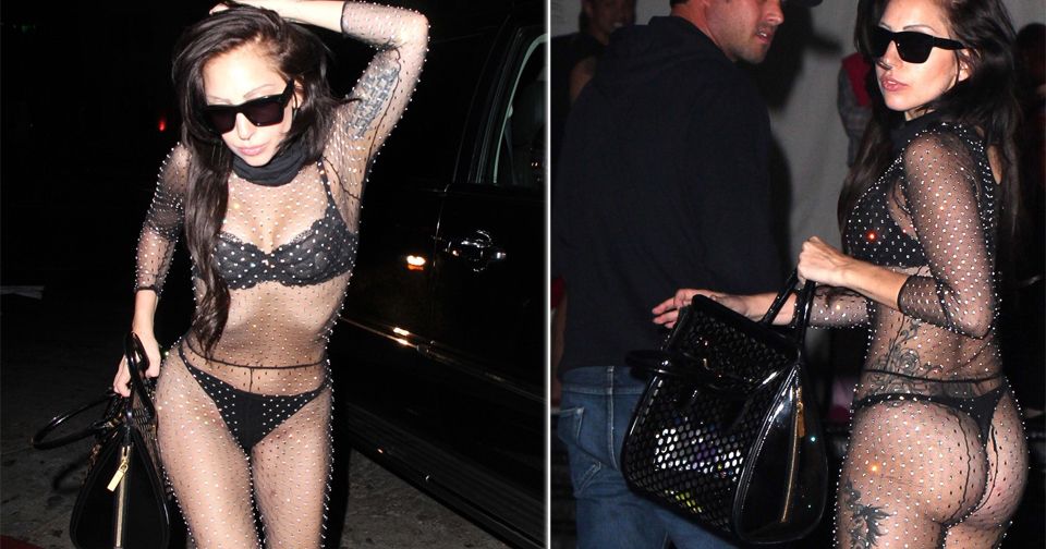 Lady Gaga vzala útokem losangelskou restauraci Chateau Marmont jen ve spodním prádle!