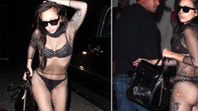 Lady Gaga vzala útokem losangelskou restauraci Chateau Marmont jen ve spodním prádle!