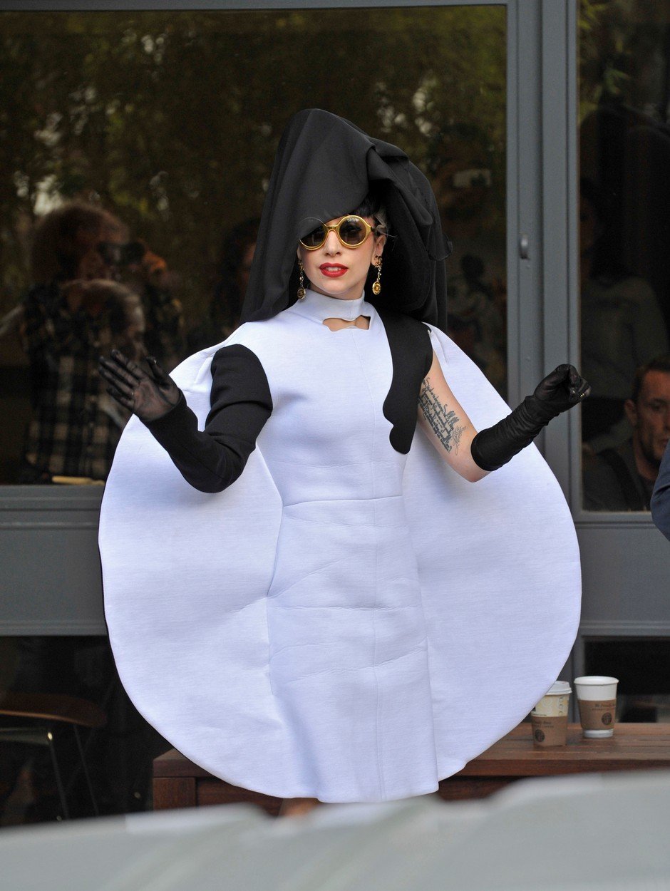 Lady Gaga se nikdy nebála kontroverzních modelů.