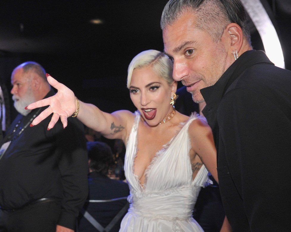 Lady Gaga s expřítelem Christianem Carinem.