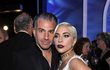 Lady Gaga s přítelem Christianem Carinem. 