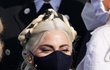 Zpěvačka Lady Gaga na inauguraci Joea Bidena