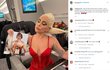 Lady Gaga a její šaty na premiéru filmu Klan Gucci