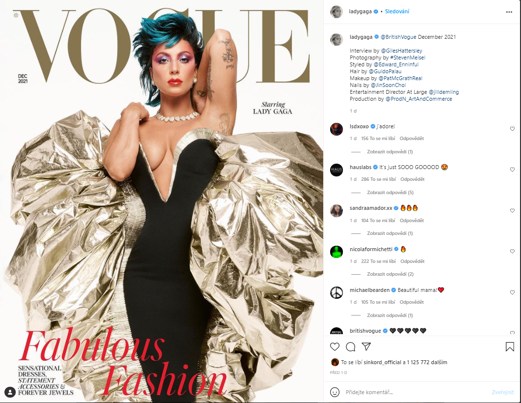 Lady Gaga ve Vogue