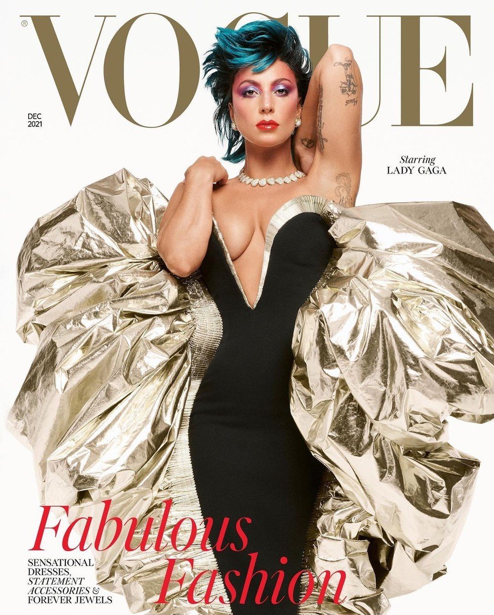 Lady Gaga v magazínu Vogue