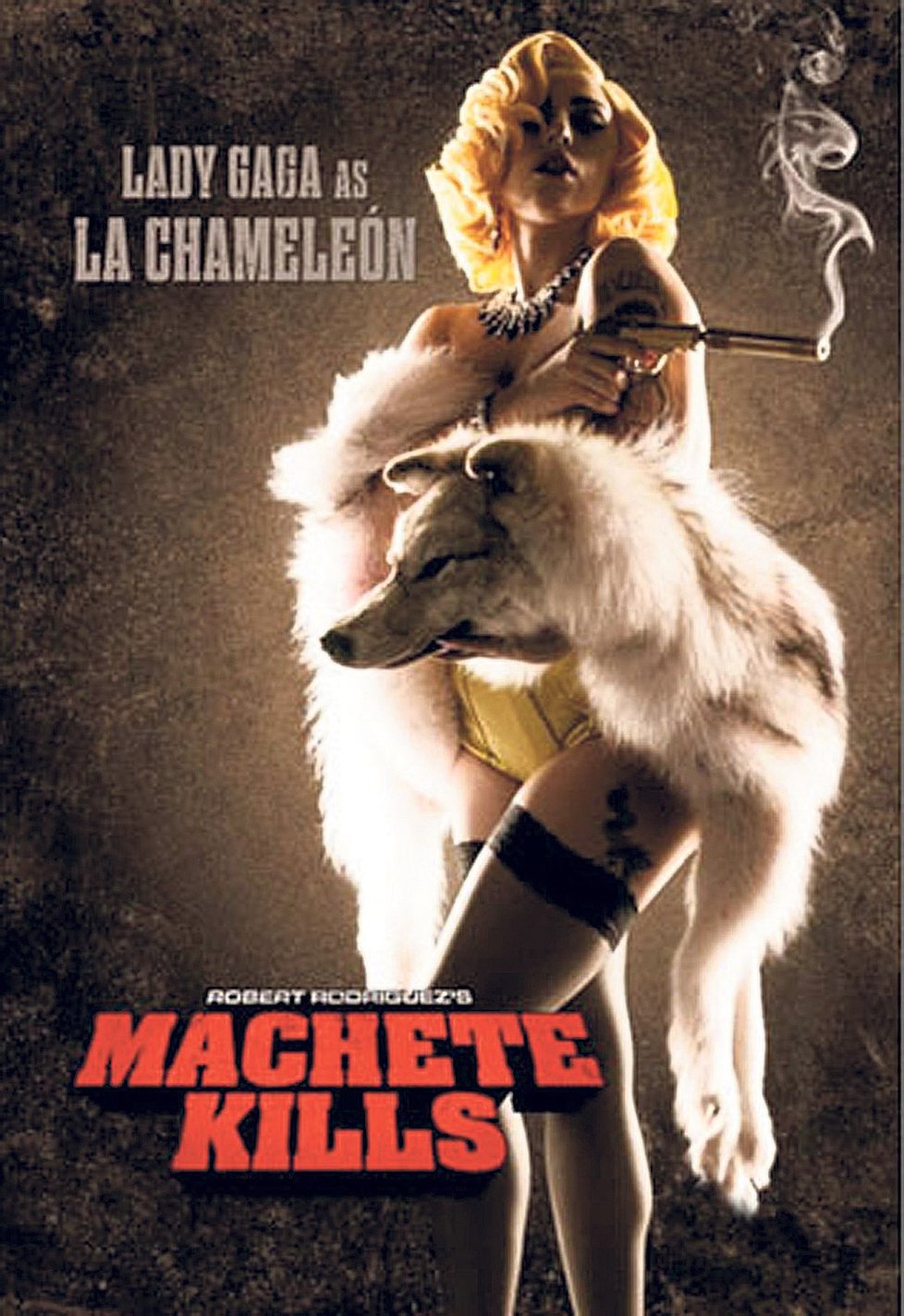 Lady Gaga je jako La Chameleon v pokračování snímku Machete zatraceně sexy
