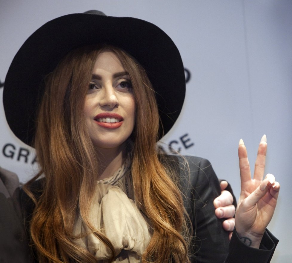 Lady Gaga má ráda mír a prosazuje ho všude ve světě