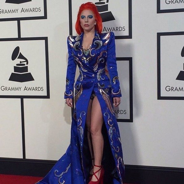 Lady Gaga na Grammy zazářila.