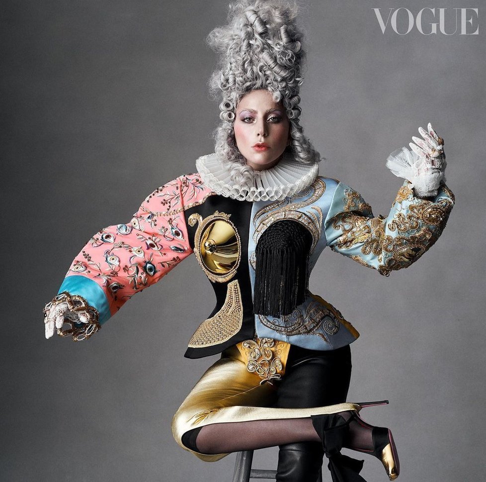 Lady Gaga v magazínu Vogue