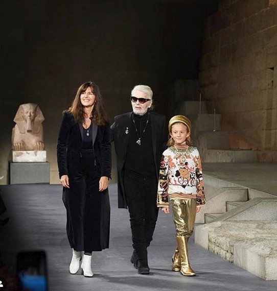 Karl Lagerfeld a Hudson byli velcí přátelé.