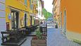 Historické centrum v Pieve di Ledro je sice malé, ale malebné
