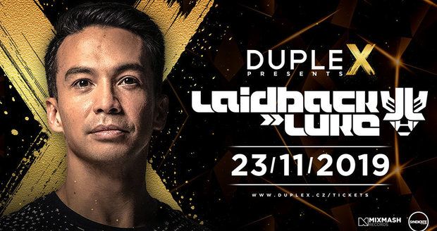 Laidback Luke vystoupí v pražském klubu Duplex 23. listopadu 2019.