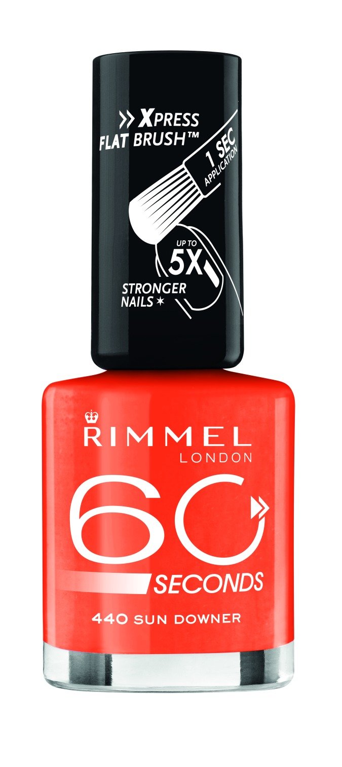 Rimmel 60 Seconds, 49 Kč, koupíte v síti drogerií