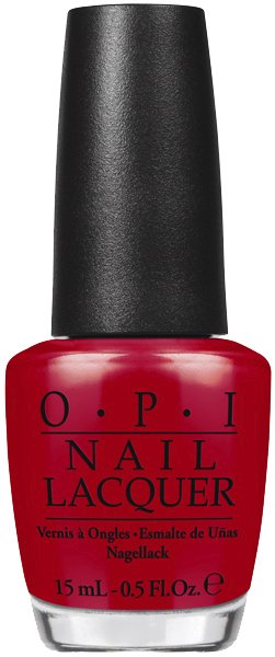 OPI, lak na nehty Coca-Cola Red, 319 Kč, koupíte na www.parfums.cz