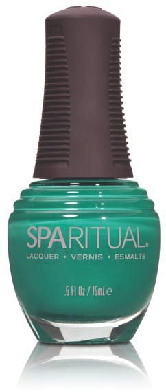 Sparitual, lak na nehty, odstín Emerald City, 273 Kč, koupíte na www.sparitual.eu