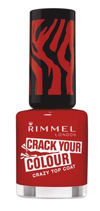 Praskající lak na nehty Crack Your Colour, odstín Heart Breaker, Rimmel, info o ceně v obchodě.