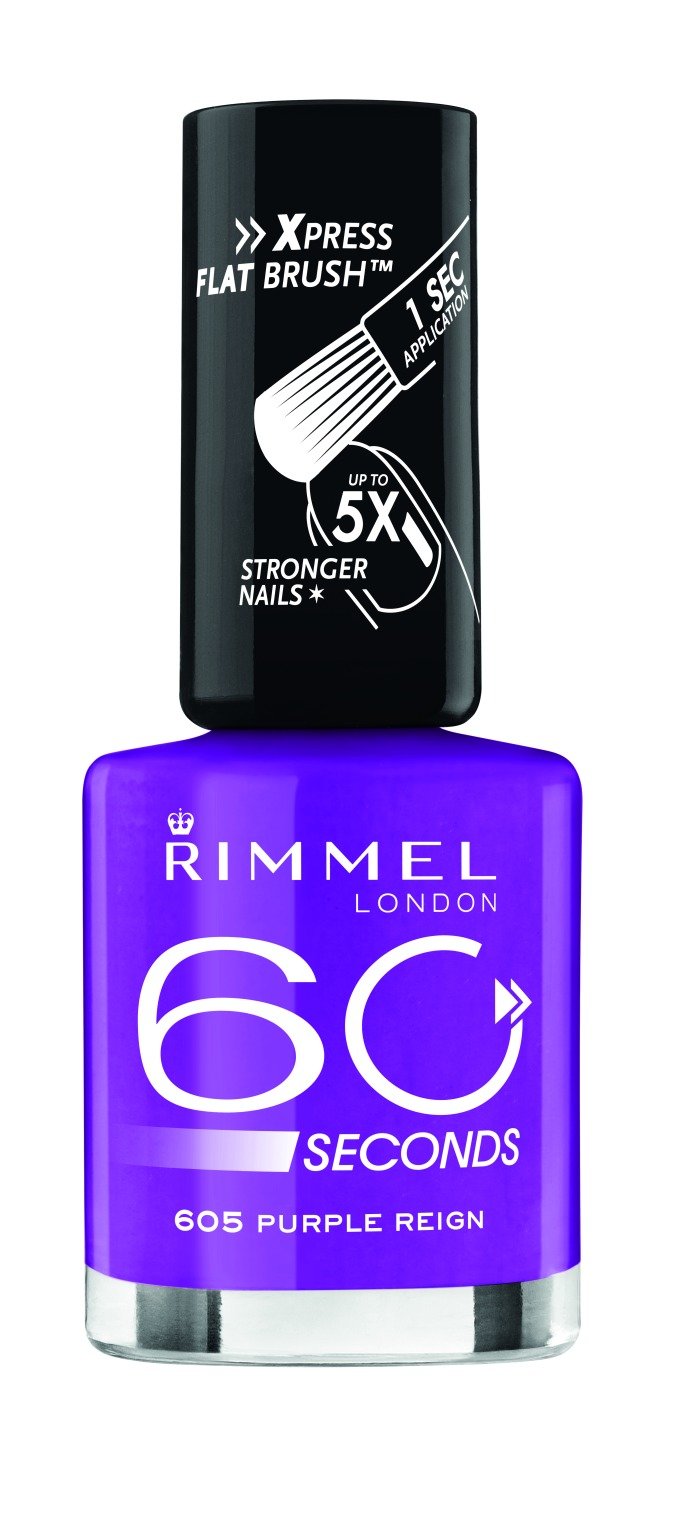 60 Seconds, odstín 605, Rimmel, info o ceně v síti drogerií.