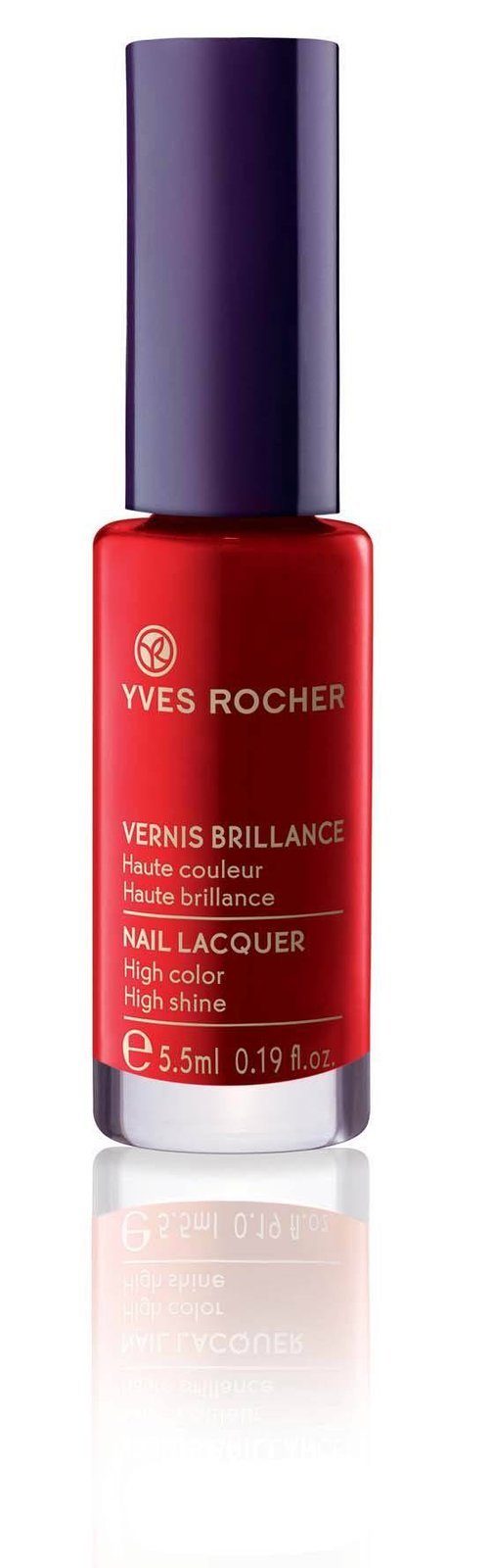 Lak na nehty Couleurs Nature, odstín Rouge, Yves Rocher, 199 Kč.