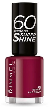 Rimmel 60 Seconds odstín Berries and Cream, 59 Kč, koupíte v síti drogerií