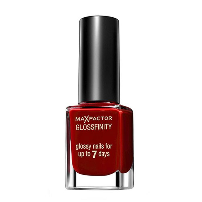Lak na nehty Glossfinity, odstín Red Passion, Max Factor, fann.cz, 220 Kč Lak na nehty Glossfinity, odstín Red Passion, Max Factor, fann.cz, 220 Kč