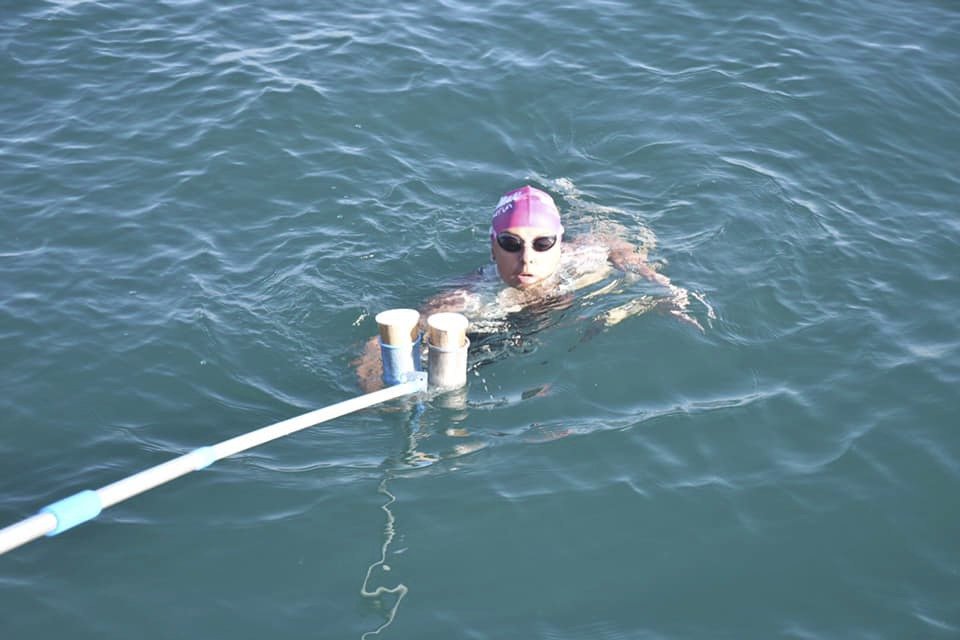 Handicapovaná sportovkyně Markéta Pechová se chystá přeplavat kanál La Manche.