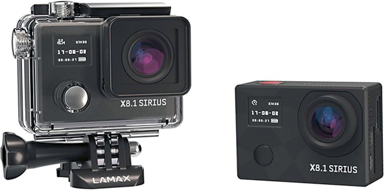 Lamax X8.1 Sirius je outdoorová kamera do každé kapsy!