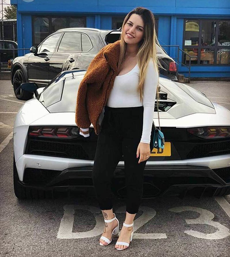 Ederson a Lamborghini Aventador