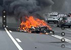 Sběratel superaut Bryan Salamone málem uhořel ve svém růžovém Lamborghini