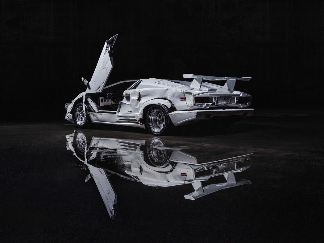 Nabourané Lamborghini Countach (1989)