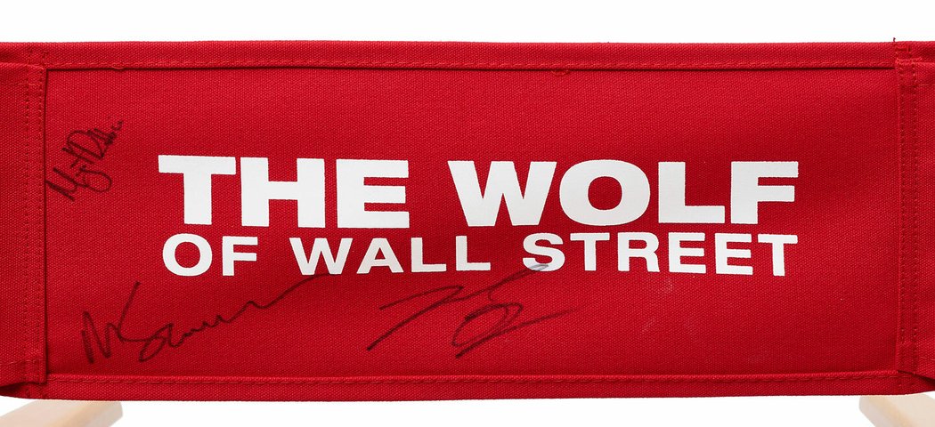 Memorabilie z filmu Vlk z Wall Street