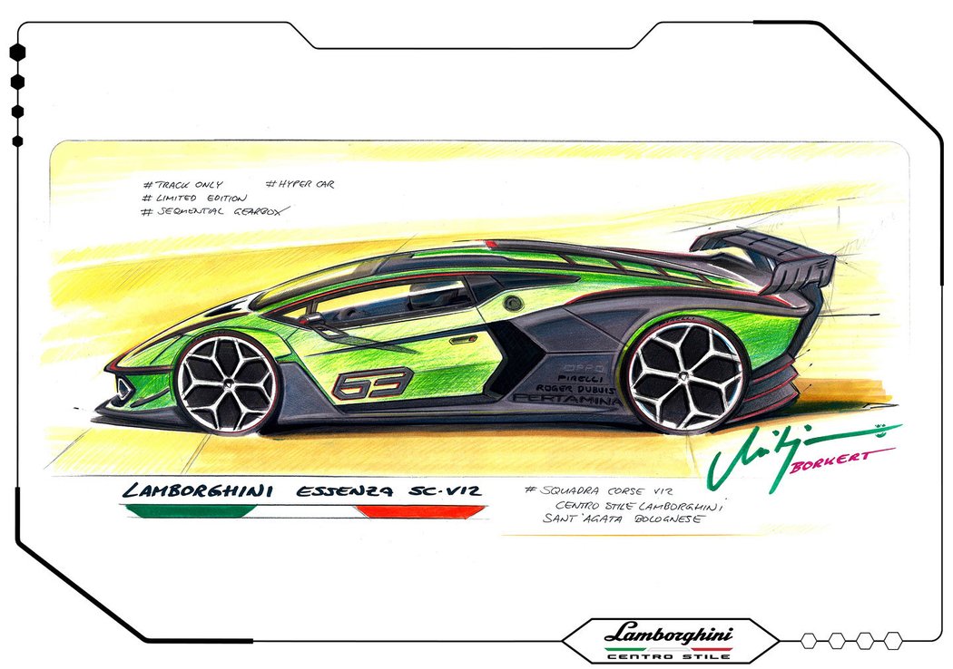 Lamborghini Essenza SCV12