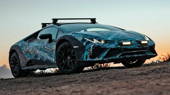 Lamborghini Huracán Sterrato bude posledním nehybridem značky. Premiéra se blíží