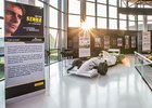 Tovární muzeum Lamborghini vzpomíná na Ayrtona Sennu a vystavuje jeho monoposty