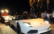 Policie zabavila i toto Lamborghini Murciélago.