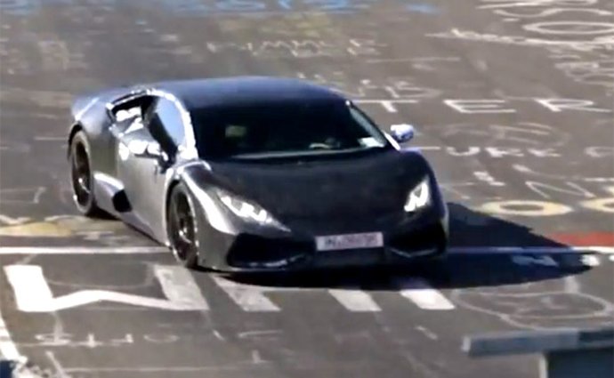 Video: Lamborghini Cabrera se prohání po Severní smyčce