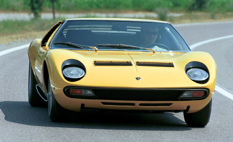 Historie Lamborghini ve fotografii