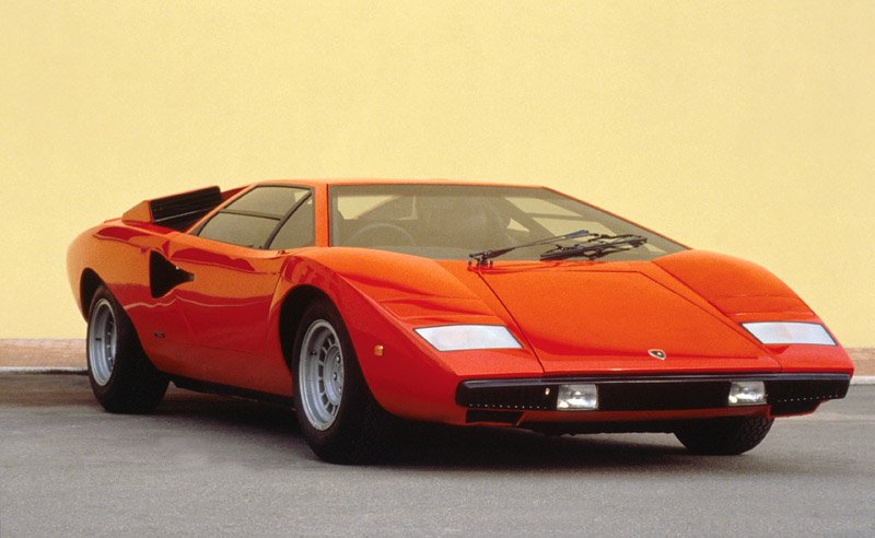 Historie Lamborghini ve fotografii