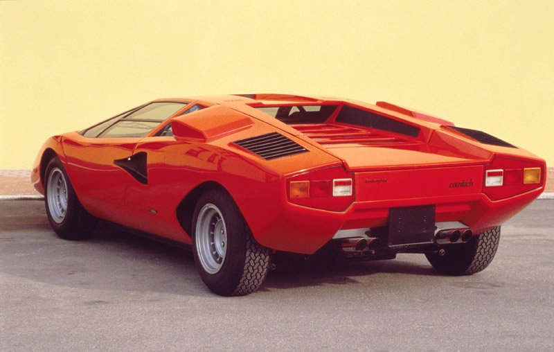 Historie Lamborghini ve fotografii