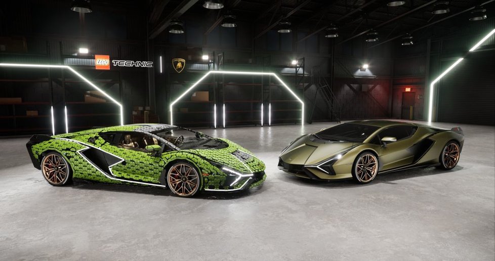 Lamborghini Sián a pocta z Lega.