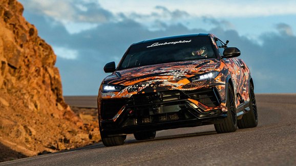 Tajemné Lamborghini Urus si na Pikes Peak dojelo pro rekord mezi SUV