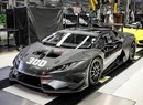 Lamborghini vyrobilo závodní Huracán s pořadovým číslem 300