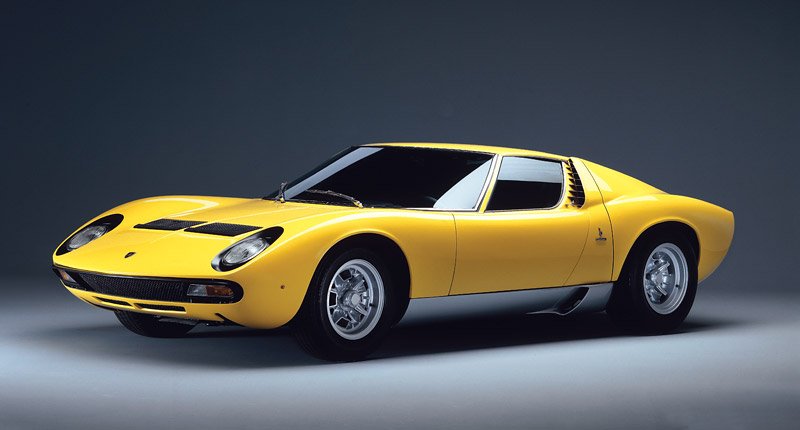 Historie Lamborghini ve fotografii