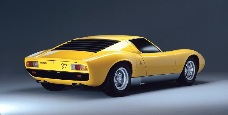 Historie Lamborghini ve fotografii